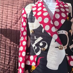 Moschino Vintage “Chic & Cheap” Lucky Blazer